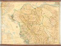 Map Showing Portions of Alameda and Contra Costa Counties City and County of San Francisco California. Carefully Completed from Official and Private Maps, Surveys and Data. Under Direction of Theodore Wagner. Drawn By George Sandow