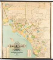 Map of a Part of Southern California accurately compiled from Plats of U.S. Land Surveys, County Records and other Reliable Sources