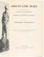 African Game Trails: An Account of the African Wanderings of an American Hunter-Naturalist