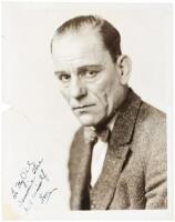 Signed photograph of the renowned actor