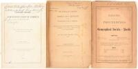 Seven books, pamphlets & periodicals by or with contributions by George Davidson