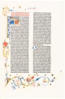 Biblia Sacra - facsimile of the Gutenberg Bible