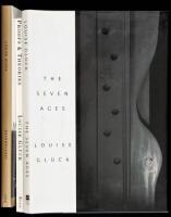 Three volumes by Louise Glück - each inscribed