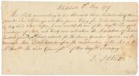 The Works of the Late Right Honorable Joseph Addison, Esq. - With a Manuscript Document, Signed by Addison