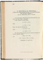 Four volumes of Annalen der Physik with articles by Albert Einstein