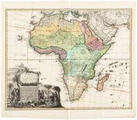 Africa Secundum Legitimas Projectionis Stereographicae regulas et juxta recentissimas relationes et observationes in subsidium vocatis quoque veterum Leonis Africani&hellip;