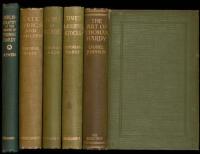 Three works by Thomas Hardy and two volumes about his works