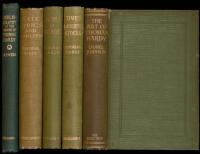 Three works by Thomas Hardy and two volumes about his works