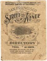 San Francisco Street and Avenue Directory Giving Over 1,700 Streets, Avenues, Alleys, Places and Public Squares as they Appear in the "Crocker-Langley Directory"