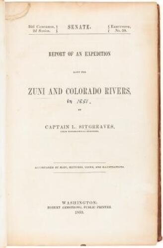 Report of an Expedition Down the Zuñi and Colorado Rivers