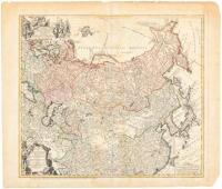 Imperii Russici et Tartariae Universae, tam majoris et Asiaticae, quam minoris et Europaeae Tabula...opera Ioh. Matthiae Hasii