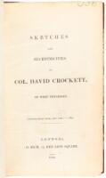 Sketches and Eccentricities of Col. David Crockett, of West Tennessee