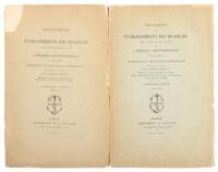 Decouvertes Et Etablissements Des Francais Dans L'ouest Et Dans Le Sud De L'amerique Septentrionale (1614-1734)