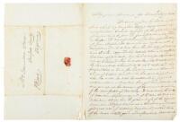 1843 letter lauding the US Navy Commodore who mistakenly "captured" Monterey from Mexico