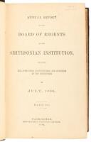 Annual Report of the Board of Regents of the Smithsonian Institution, Showing the Operations, Expenditures, and Condition of the Institution to July, 1885. Part II