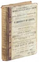 Colorado State Business Directory, Colorado Mining Directory and Colorado Live Stock Directory Departments. 1883.