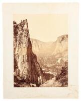 "View Down Yosemite Valley From Union Point"