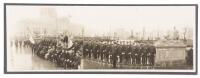 "Flag Raising Ceremony by the San Francisco Police Dept. - Civic Center. - Feb. 10, 1916"