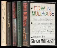 Five titles by Steven Millhauser, each of them signed