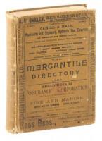The Mercantile Directory. For 1889. A Classified Book of Reference to the Merchants, Manufacturers, Agents, Brokers, Importers...of Every Banking Town in California