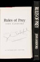 Rules of Prey - with Advance Reading Copy, both signed