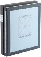 On Certainty / &Uuml;ber Gewissheit