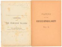 Two booklets on Hawaii