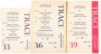 Three issues of Trace - with contributions by or concerning Charles Bukowski