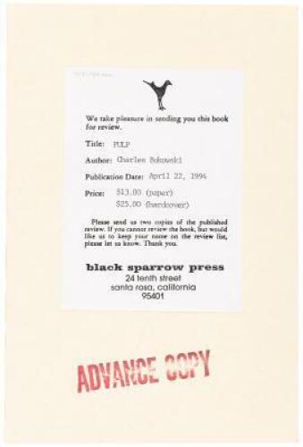 Pulp - review copy