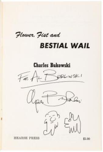 Flower, Fist and Bestial Wail - inscribed
