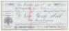 Certificate for 50 shares in the New York Hill Gold Mining Company located in Grass Valley, California