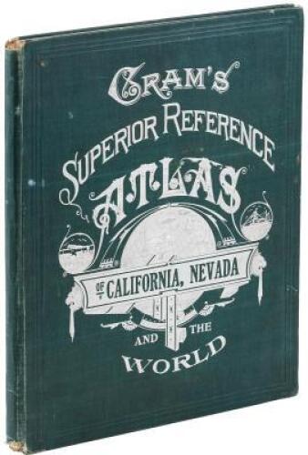 Cram's Superior Reference Atlas of California, Nevada, and the World