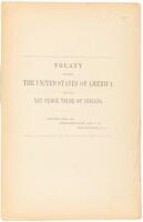 Treaty Between the United States of America and the Nez Percé Tribe of Indians