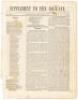 "A Letter From California... Corte Madera, San Francisco, Alta California, Feb. 22, 1850" - in Supplement to the Courant. Published every other week as a part of the Connecticut Courant