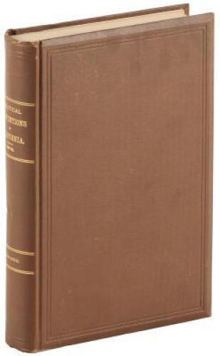 History of Political Conventions in California, 1849-1892