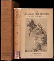Two volumes of memoirs by A.S.W. Rosenbach