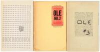 Ole Nos. 1-3 - early Bukowski appearances