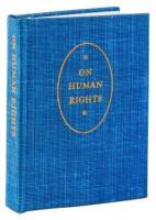 On Human Rights