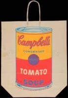 Campbell's Tomato Soup Can - Screenprint on a shopping bag from the Institute of Contemporary Art, Boston