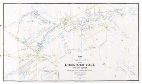 Map of Virginia City and Comstock Lode, State of Nevada:
showing the latest changes up to Jan. 1st 1875