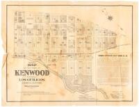 Revised Map of the Town of Kenwood formerly Los Guilicos, Sonoma Co., California