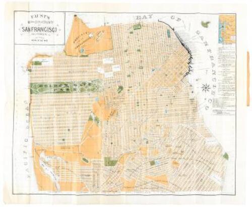 Faust's Map of City and County of San Francisco California
