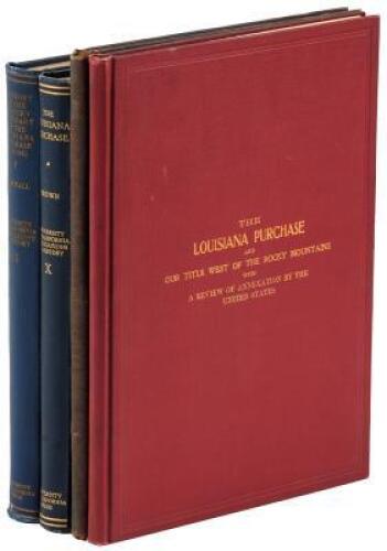 Four volumes on the Louisiana Purchase