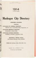 1914 (Twelfth Annual) Muskogee City Directory, Muskogee Oklahoma