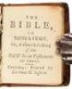 The Bible in Miniature or a Concise History of the Old & New Testaments