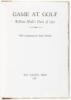 Game at Golf: William Black's Poem of 1791 - 2