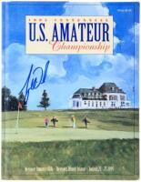 [Program for the] 1995 Centennial U.S. Amateur Championship. Newport Country Club, Newport, Rhode Island. August 22-27, 1995 - signed by champion Tiger Woods
