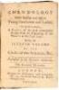 Chronology Made Familiar and Easy to Young Gentlemen and Ladies...Being the Seventh Volume of the Circle of the Sciences, &c.