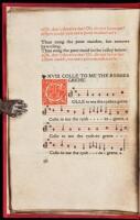 Some Old French and English Ballads - One of ten on vellum