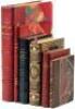 Six finely bound volumes